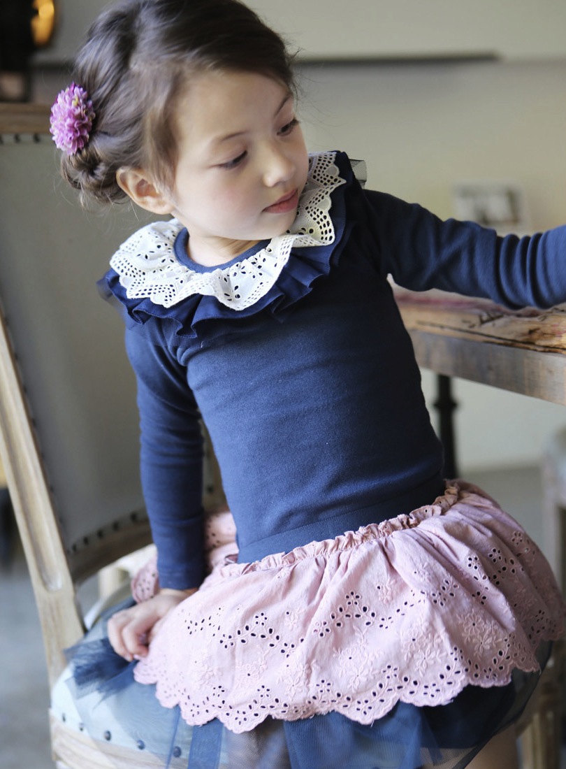 Bluza Geri-culoare bleumarin-detaliu 1_maiaboutique