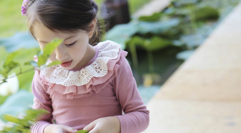 Bluza Geri cu broderie aplicata si funda mare 7 Bluza Geri cu broderie aplicata si funda mare 7