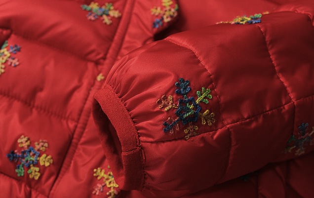 Geaca Elaine cu stelute colorate brodate 3 Geaca Elaine cu stelute colorate brodate 3