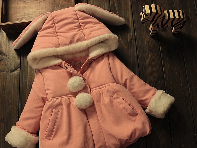 Geaca Stephanie cu gluga si urechiuse vesele Geaca Stephanie cu gluga si urechiuse vesele