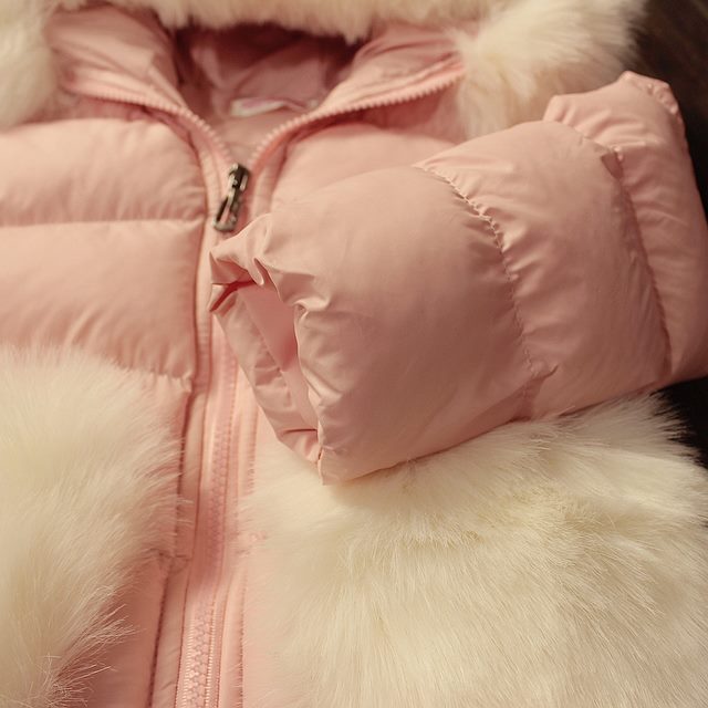 Geaca cu gluga si buzunare cu blanita model Cella Geaca cu gluga si buzunare cu blanita model Cella