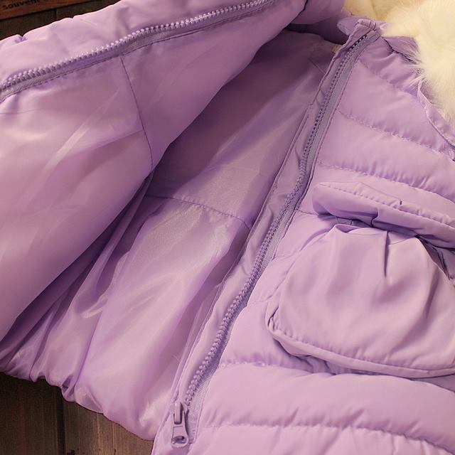 Geaca de iarna cu gluga cu blanita model Arabella Geaca de iarna cu gluga cu blanita model Arabella