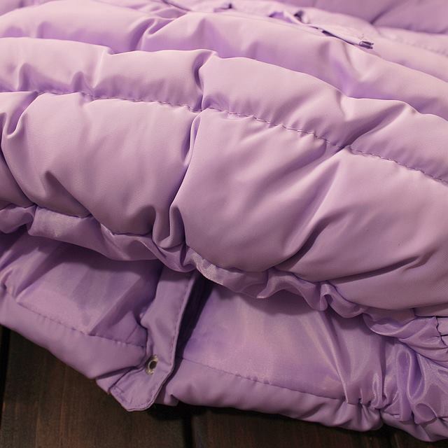 Geaca de iarna cu gluga cu blanita model Arabella Geaca de iarna cu gluga cu blanita model Arabella