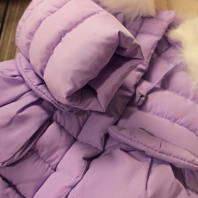 Geaca de iarna cu gluga cu blanita model Arabella Geaca de iarna cu gluga cu blanita model Arabella