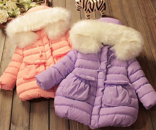 Geaca de iarna cu gluga cu blanita model Arabella