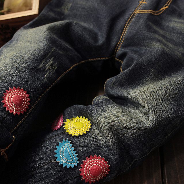 Jeans dublati chic si comozi model Fia Jeans dublati chic si comozi model Fia