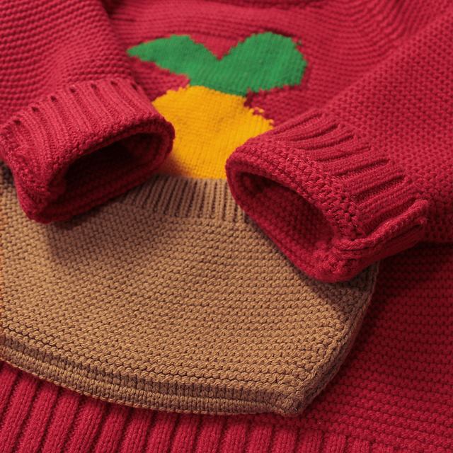 Pulover cu figurina vesela si buzunar detasabil - Noemie Pulover cu figurina vesela si buzunar detasabil - Noemie