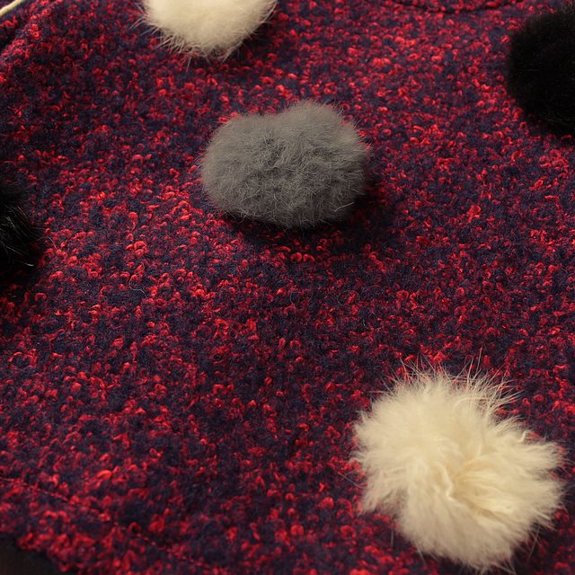 Set gros de iarna cu bluza si pantaloni scurti - Amalia Set gros de iarna cu bluza si pantaloni scurti - Amalia