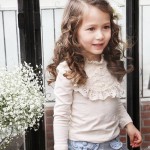 Bluza cocheta cu guler brodat model Florence