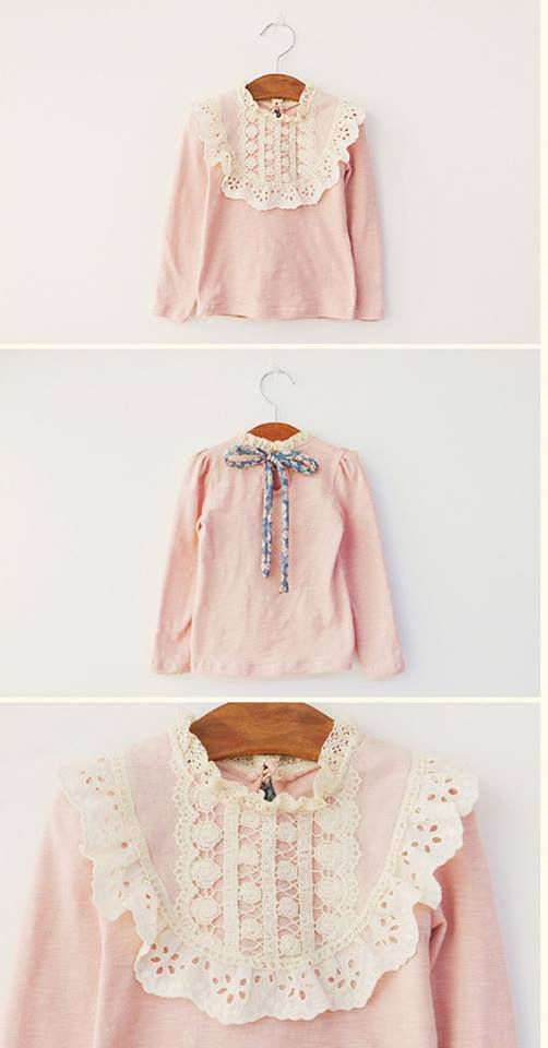 Bluza de primavara cu guler brodat model Charlotte 8 Bluza de primavara cu guler brodat model Charlotte 8