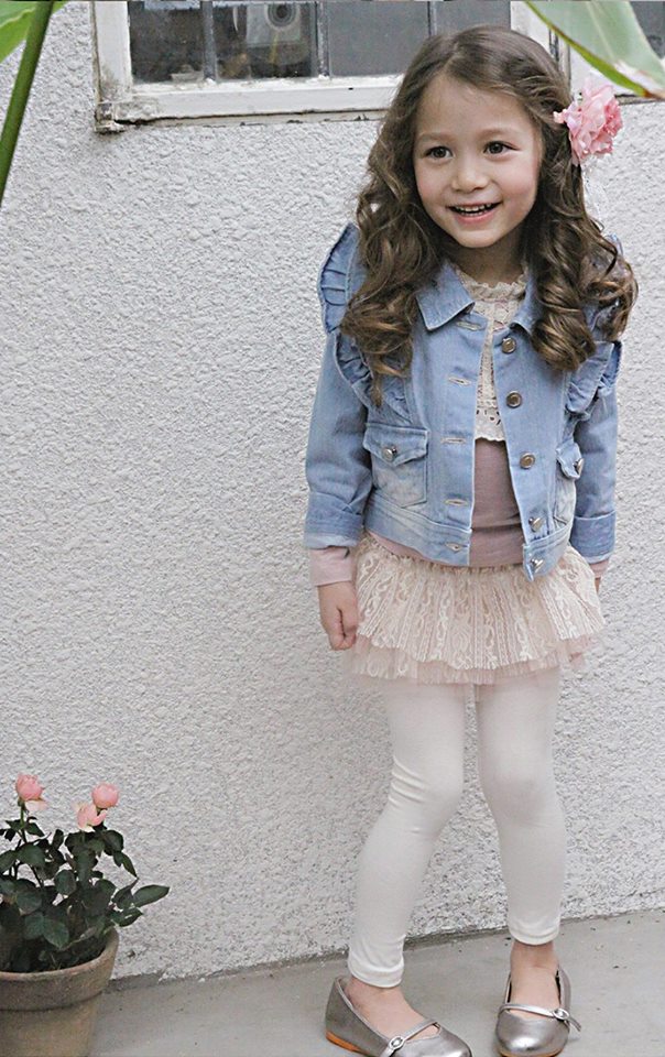 Jacheta cocheta din jeans cu fundita model Fiesta Jacheta cocheta din jeans cu fundita model Fiesta