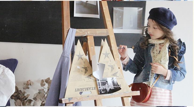 Jacheta cocheta din jeans cu fundita model Fiesta Jacheta cocheta din jeans cu fundita model Fiesta