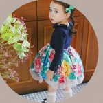 Rochie delicata cu modele florale - Sweetie 11