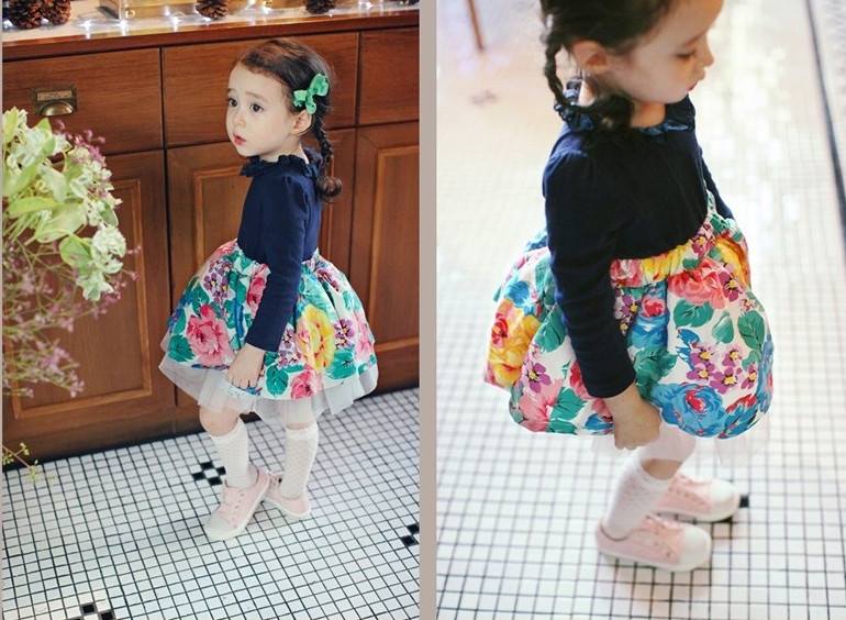 Rochie delicata cu modele florale - Sweetie 6 Rochie delicata cu modele florale - Sweetie 6