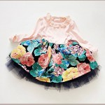 Rochie delicata cu modele florale - Sweetie 8